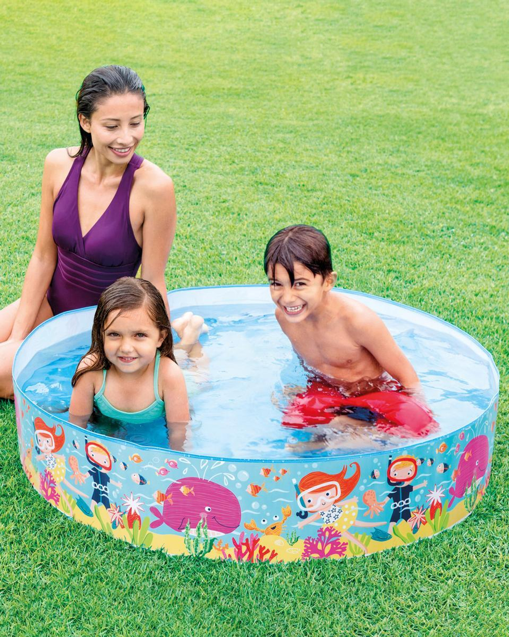 Бассейн 122*25см Intex