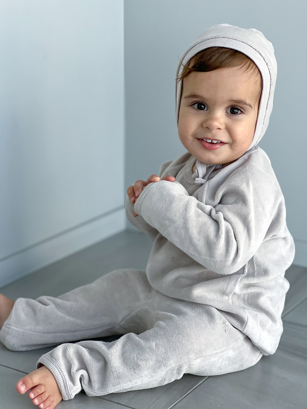 Велюровый комплект Mjölk White Sand