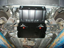 Защита картера двигателя (1,8 мм, сталь) для Chevrolet Niva 2123 2003-2020 (V = 1.7), Lada Niva Travel 2020- (V = 1.7) Sheriff.27.0653