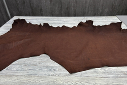 Альбагия цв. Коричневый / Albagia Dark Brown тощ. 1,8-2,0 мм, натуральная кожа
