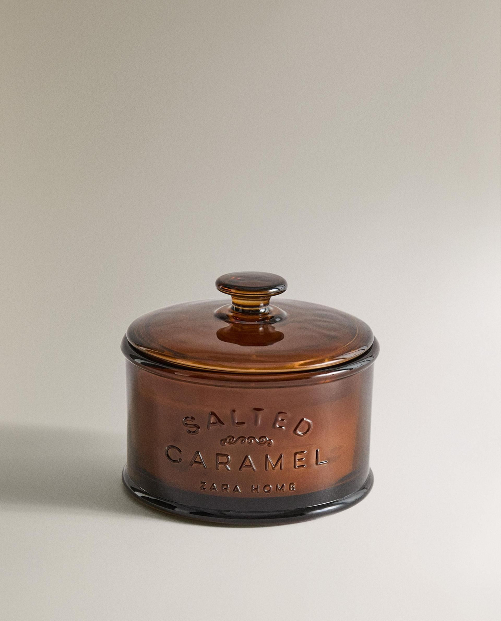 Zara Home - Соленая карамельная ароматическая свеча, 180 г