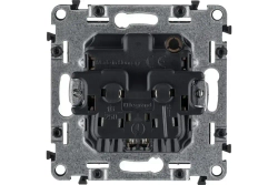 Розетка Legrand Valena Allure с лицевой панелью белая (автоматические клеммы) 753721