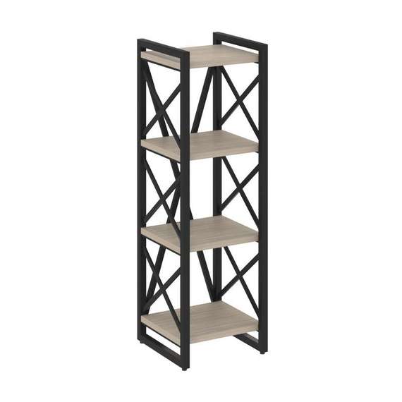 Лофт Стеллаж на рег. опорах-4 полки VR.L-MST.O-4.4  400*400*1280