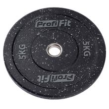 Диск для штанги (резиновая крошка) D51 мм PROFI-FIT 5 кг