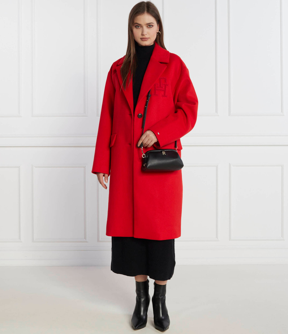Пальто Tommy Hilfiger - красный(WW0WW39756)