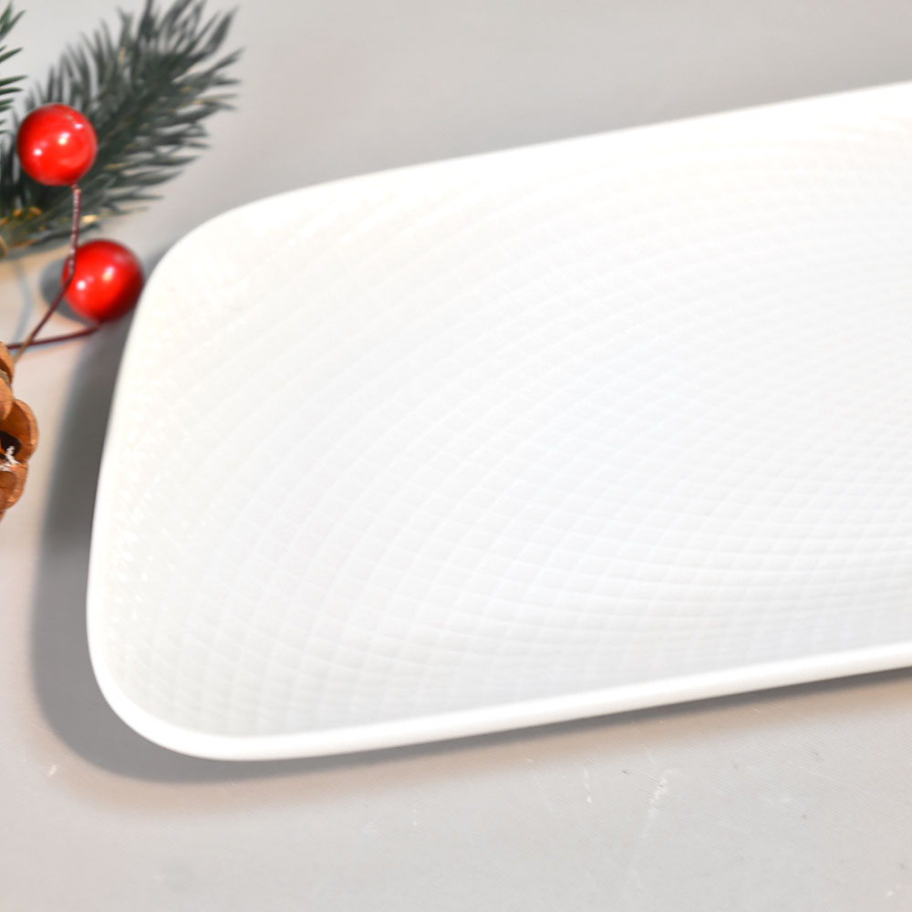 Блюдо прямоугольное 14'' 360*110мм, белый "Corone Rosenthal", LG092