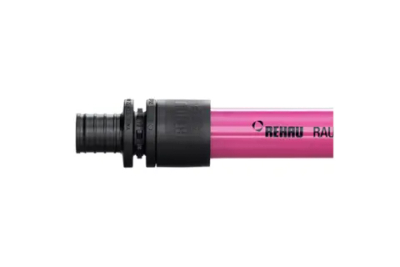 Труба полиэтиленовая PE-Xa/EVOH RAUTITAN Pink+ Rehau (Рехау Пинк) 16 х 2.2, 120 м, лиловая