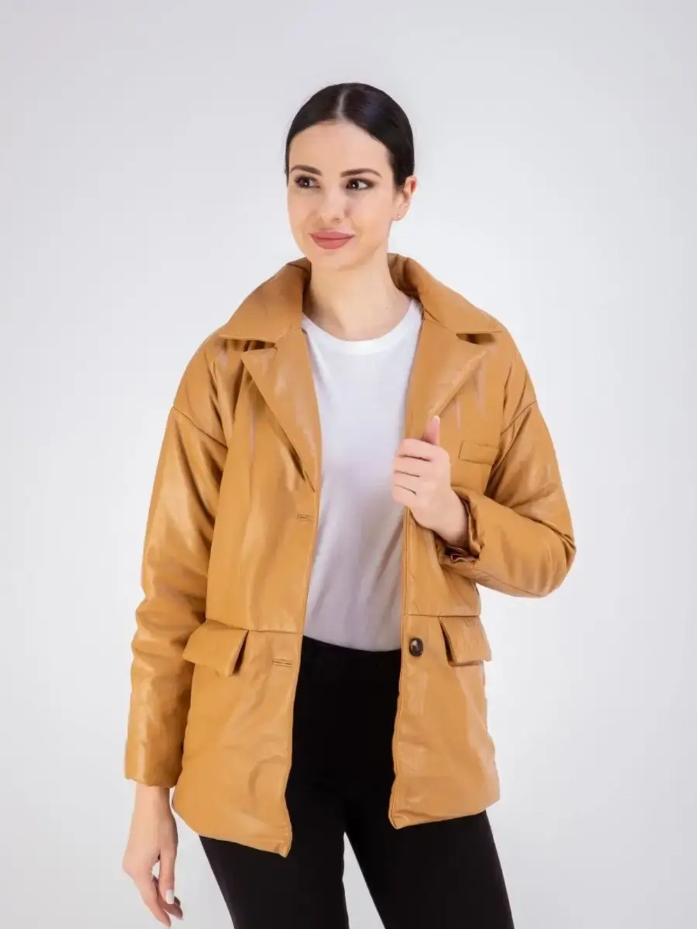 Куртка кожаная из натуральной кожи