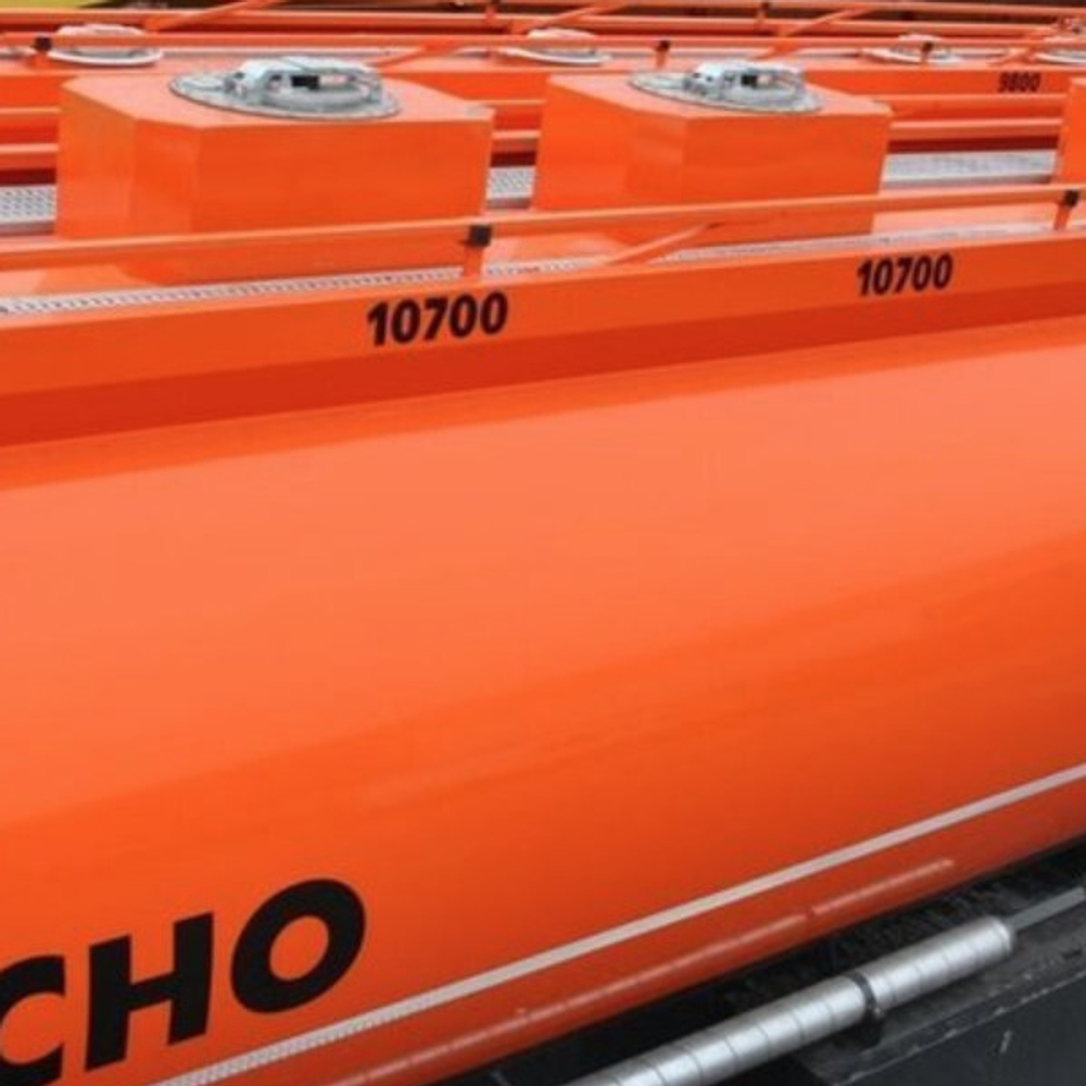 Цифра 4 для маркировки объёма секции цистерны