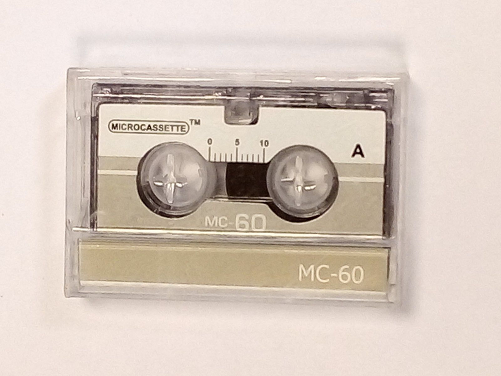 Аудиокассета 60 мин Microcassette