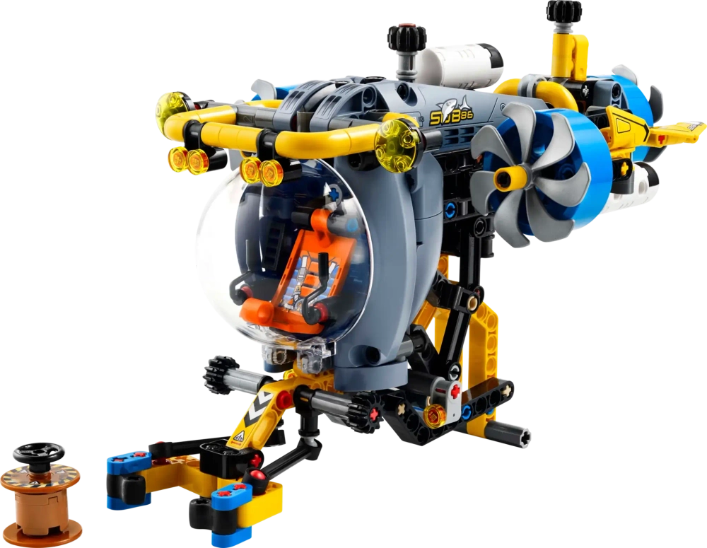 Конструктор LEGO Technic 42201 Глубоководная исследовательская подводная лодка
