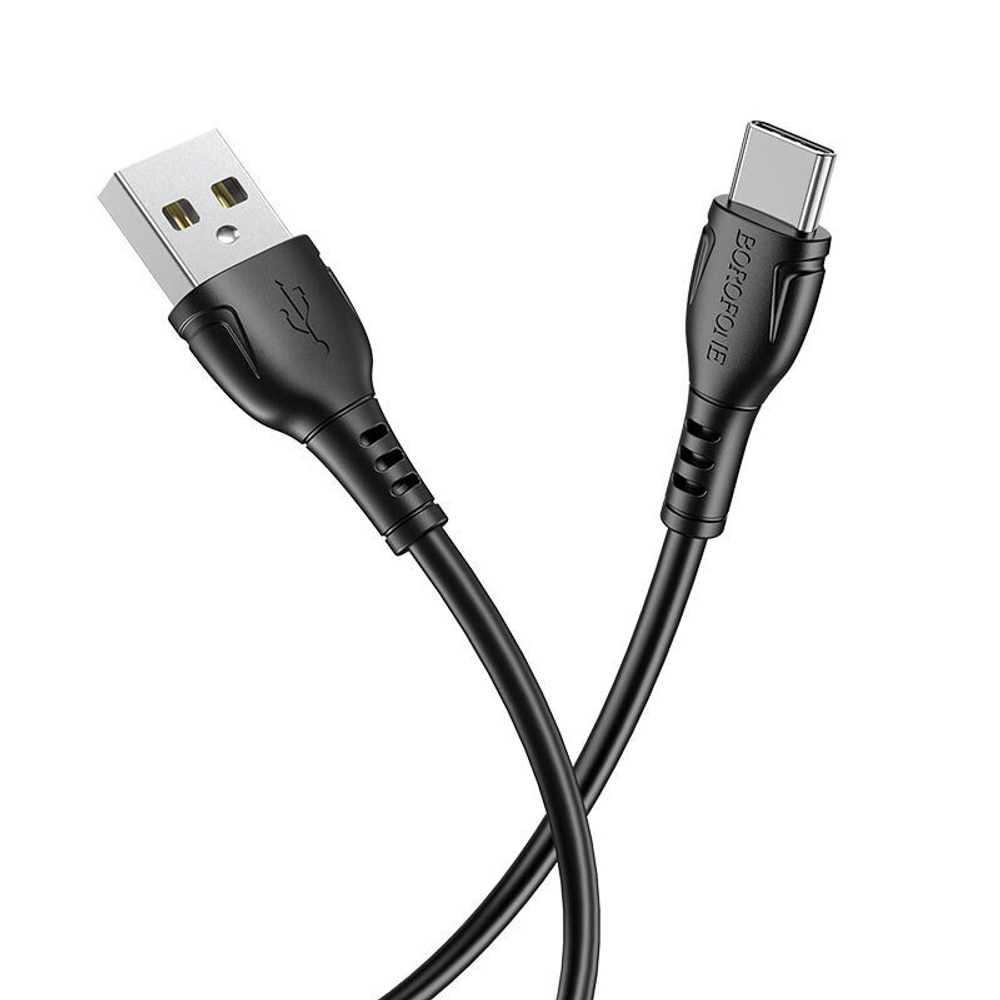 Кабель Borofone BX51 USB-Type-C 3A 1м PVC Black