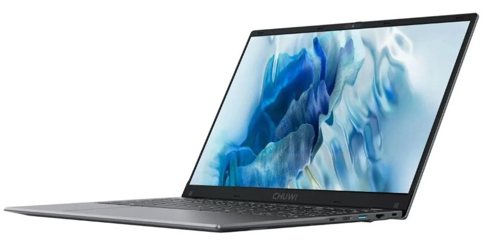 Ноутбук  Chuwi GemiBook Plus 15.6 ", N, 16 Гб RAM, 512 Гб SSD, UHD Graphics, Серый
