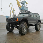 Jeep Cherokee мосты Nissan Patrol, колеса 42"