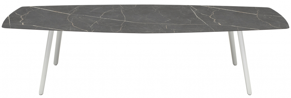 Стол ламинированный Scab Design Squid, белый, черный мрамор Сахара