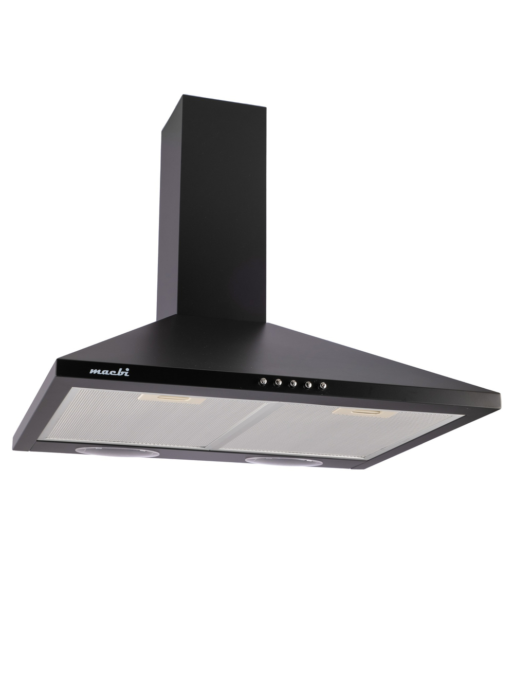 Кухонная вытяжка MACBI DMV 60 650 м/3 Черная, купольная