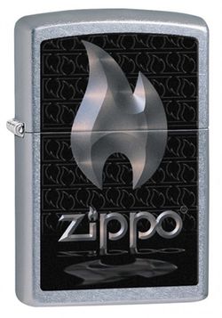 Зажигалка ZIPPO Flame Street Chrome (28445)