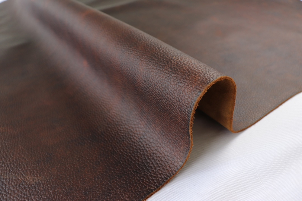 1,4-1,6 Кожа Крейзи Хорс Бургастон Темный Виски