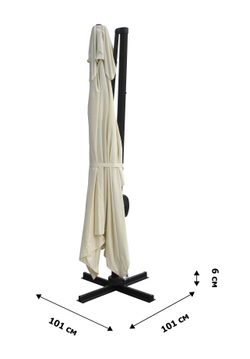 Зонт Килт MAX (светло-бежевый) 1 уп.  арт.AU-050 "Garden story"