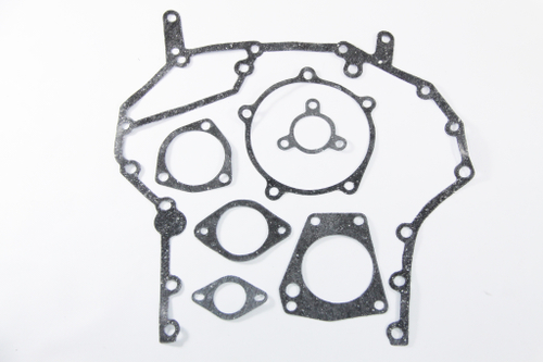 Набор прокладок на двигатель КАМАЗ дв.740 (картера маховика, 7 наим.), паронит 0.6 (740-1002314-10, 740-1009145-10, 740-1014128, 740-1029178, 740-3407032, 740-3509403-10, 740-3813856) (Москва) ( ОЕ 03-12-200 )
