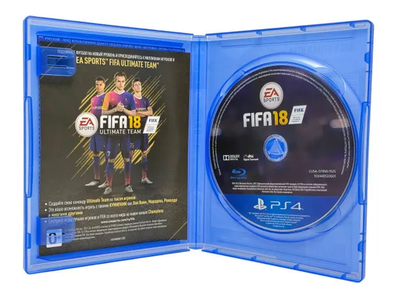 PS4 Fifa 18 (Б/У, Полностью на русском, CUSA-07994)