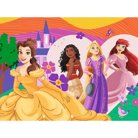 Pazl \ Puzzle \ Пазлы Puzzles - "30" - Trefl Premium Plus Kids - Fairytale moments / Disney Standard Characters