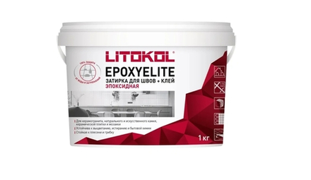 Затирка Litokol EPOXYELITЕ E.100 Супербелый 1 кг