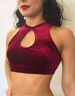 Eclipse Top, Red Velvet