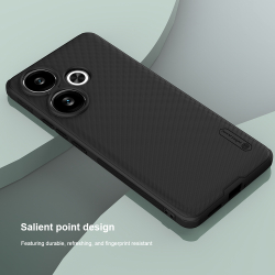 Чехол усиленный от Nillkin c встроенным круглым магнитом для Xiaomi Redmi Turbo 3, серия Super Frosted Shield Pro Magnetic Case