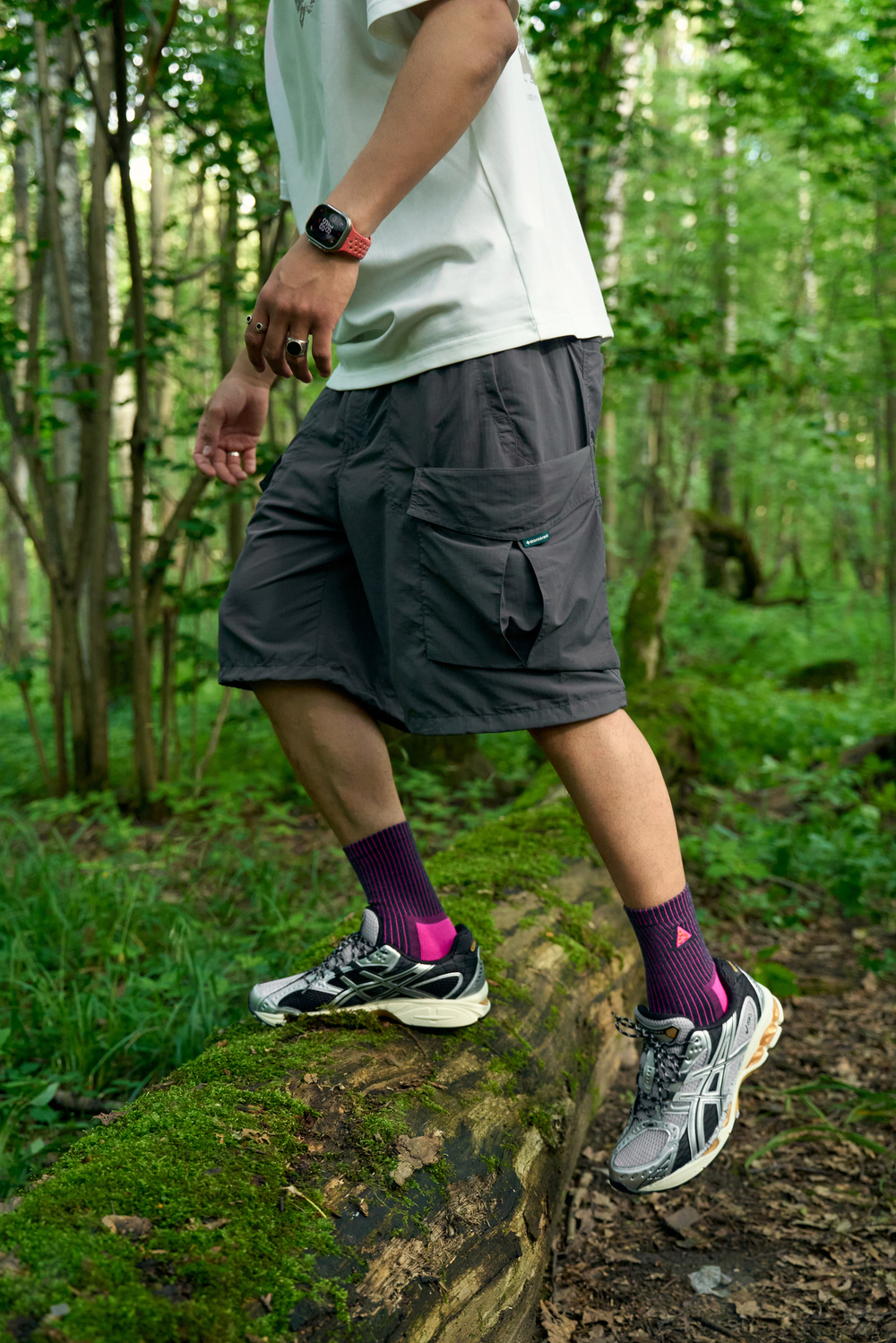 Шорты Nothomme Monterest Outdoor Workwear 3D Large Pocket Casual Shorts "Dark Gray"