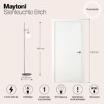 Напольный светильник (торшер) Maytoni MOD221-FL-01-N