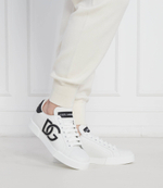 Кожаные кроссовки Dolce & Gabbana - белый(CK1545 AC330)