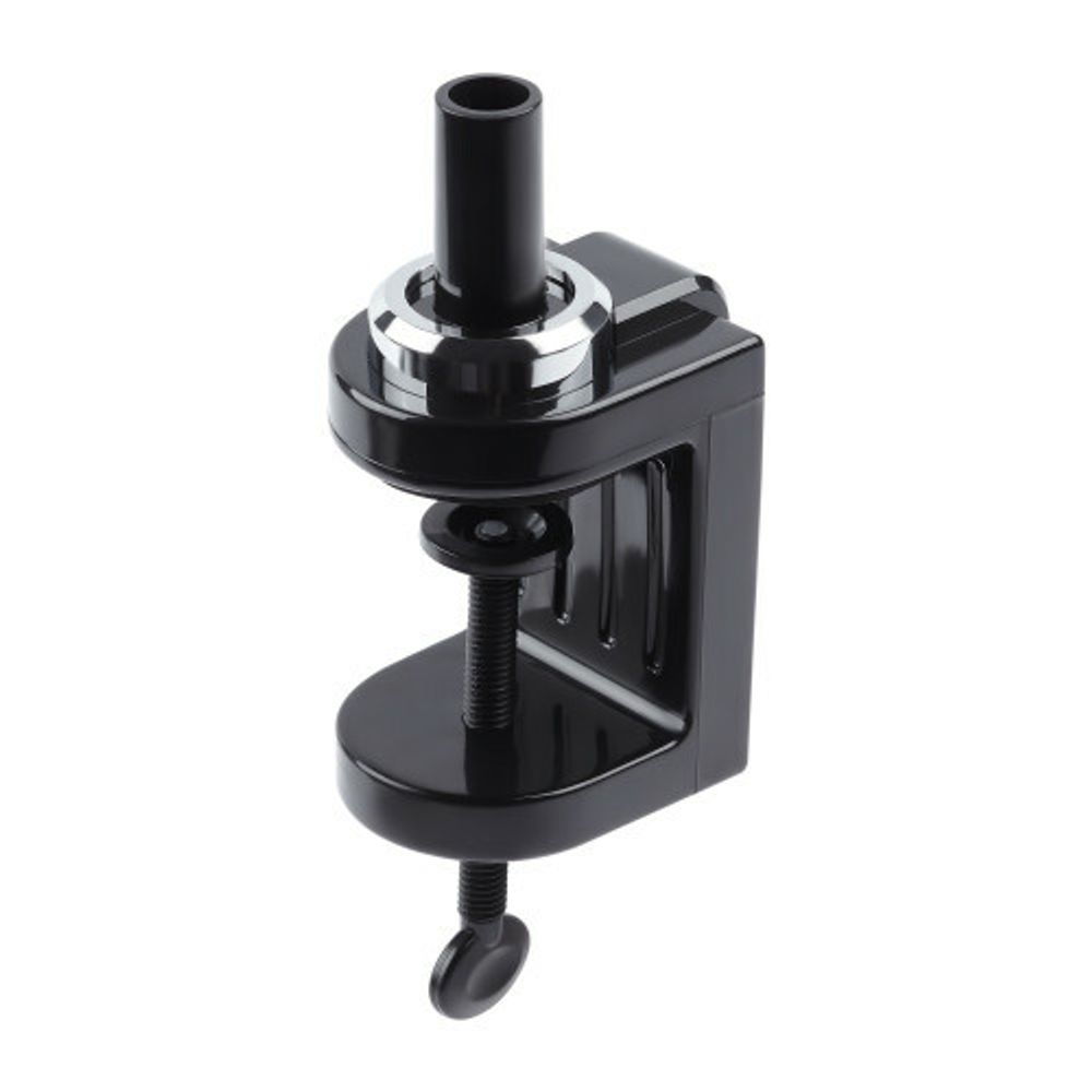 Настольный светильник ЭРА NLED-497-12W-BK светодиодный на струбцине и с основанием черный