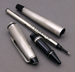 Ручка-роллер Waterman Expert 3, цвет: Stainless Steel CT, стержень: Fblk