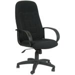 Кресло руководителя Chairman 727 PL, ткань черная, механизм качания