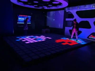 Интерактивный светодиодный пол «Арена Pixel battle» 288шт Максимальная комплектация 26 кв. м.