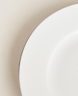 Zara Home тарелка пирожковая из костяного фарфора, цвет золотой, 16.8 см