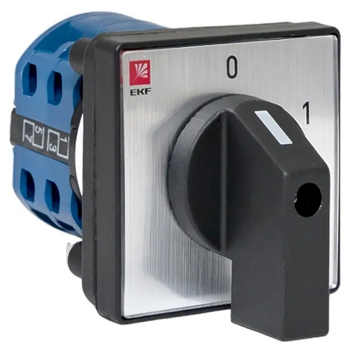 Переключатель кулачковый ПК-1-23 10А 3P "1-0-2" IP20 EKF pk-1-23-10
