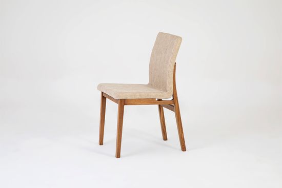 Стул Франк (дуб/тон 004 светлый дуб с коричневой патиной/ткань 3-100 C Oxford 100)