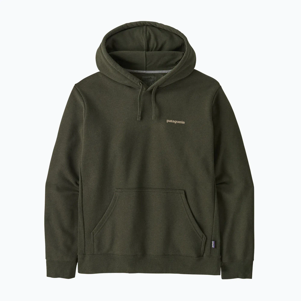 Худи Patagonia Boardshort Logo Uprisal Hoody basin green
