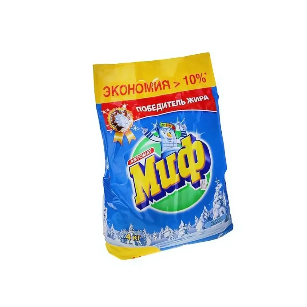 Порошок стиральный МИФ Автомат М-Зим Морозная свежесть 4 кг