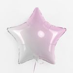 F Шар Звезда 18''/46 см, Градиент розовый (БГ-15)