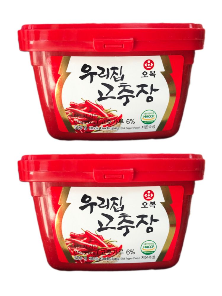 Перцовая паста Obok Soybean Paste Кочудян 500 г, 2 шт