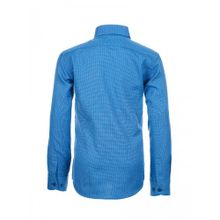 Ярко-синяя рубашка для дошкольника TSAREVICH