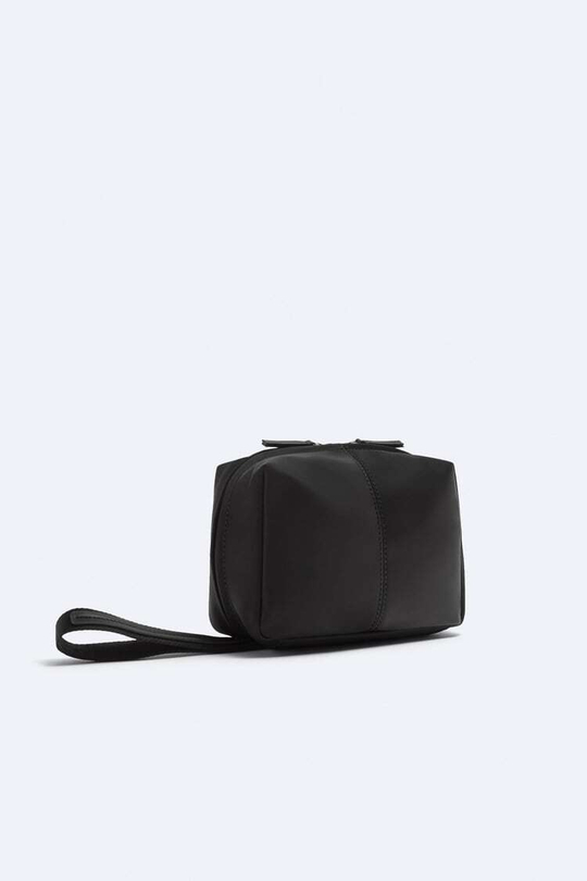 ZARA НЕСЕССЕР ИЗ НЕЙЛОНА, ЧЕРНЫЙ