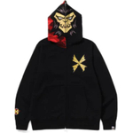 A Bathing Ape Bathing Ape Sweatshirts Cardigan Moderate No Fleece Lined Zip Closure Bap Ss26 001