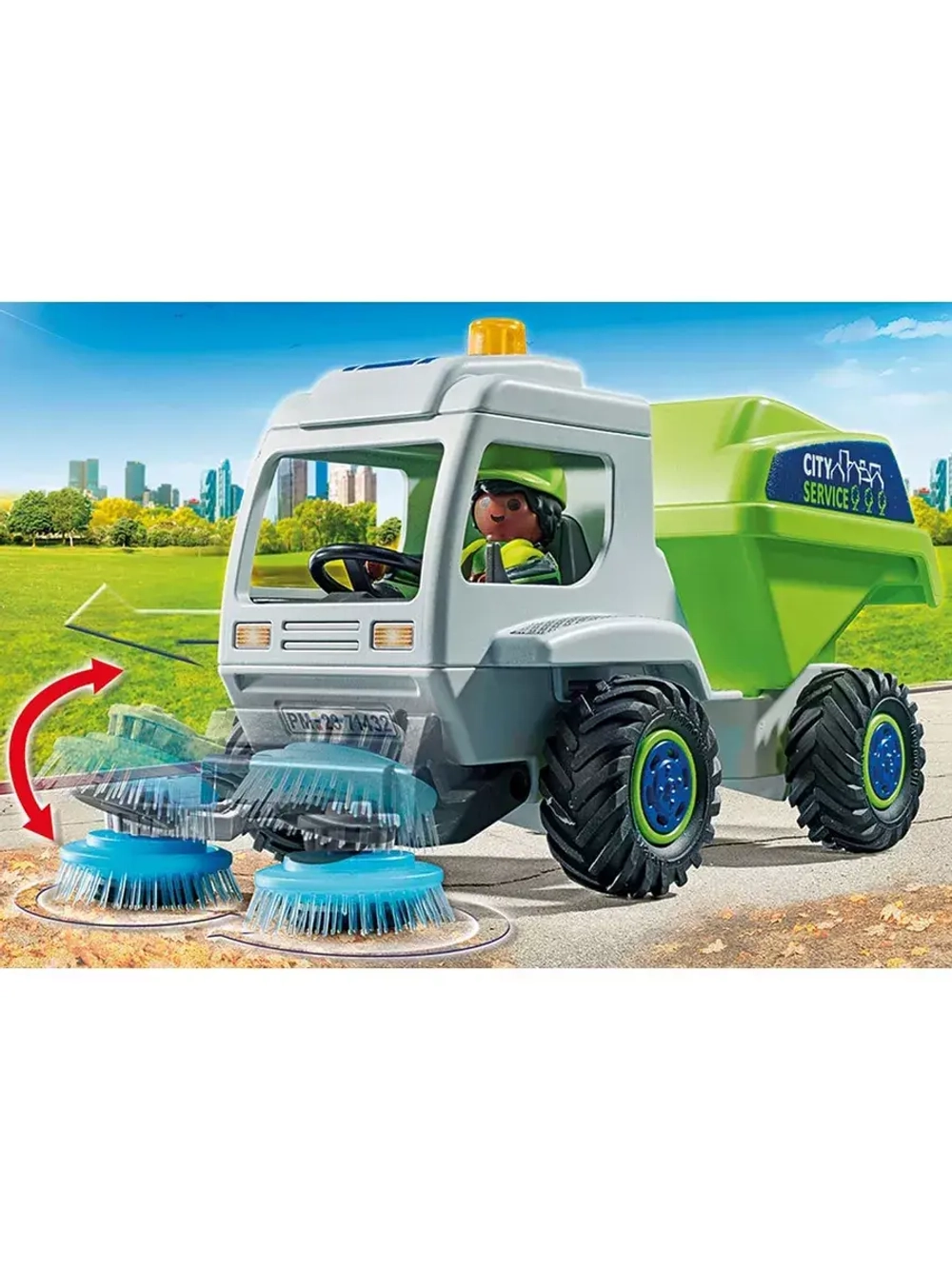 Набор Подметальная машина Playmobil 71432