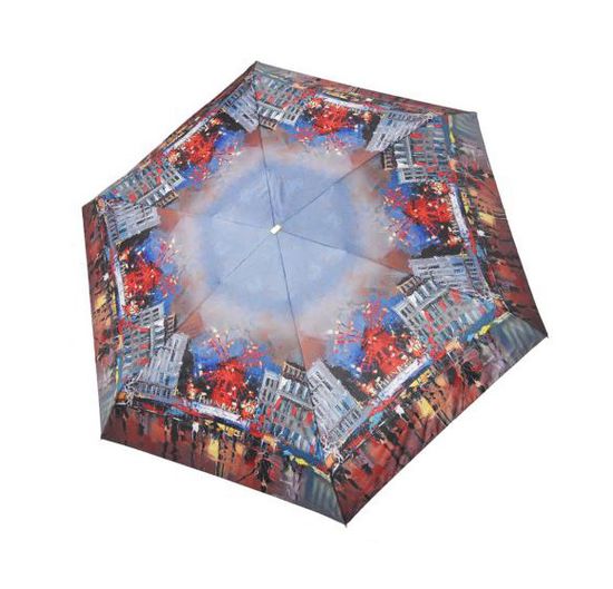 Лёгкий зонт Три Слона, Плоский, Механика 5601-N-02