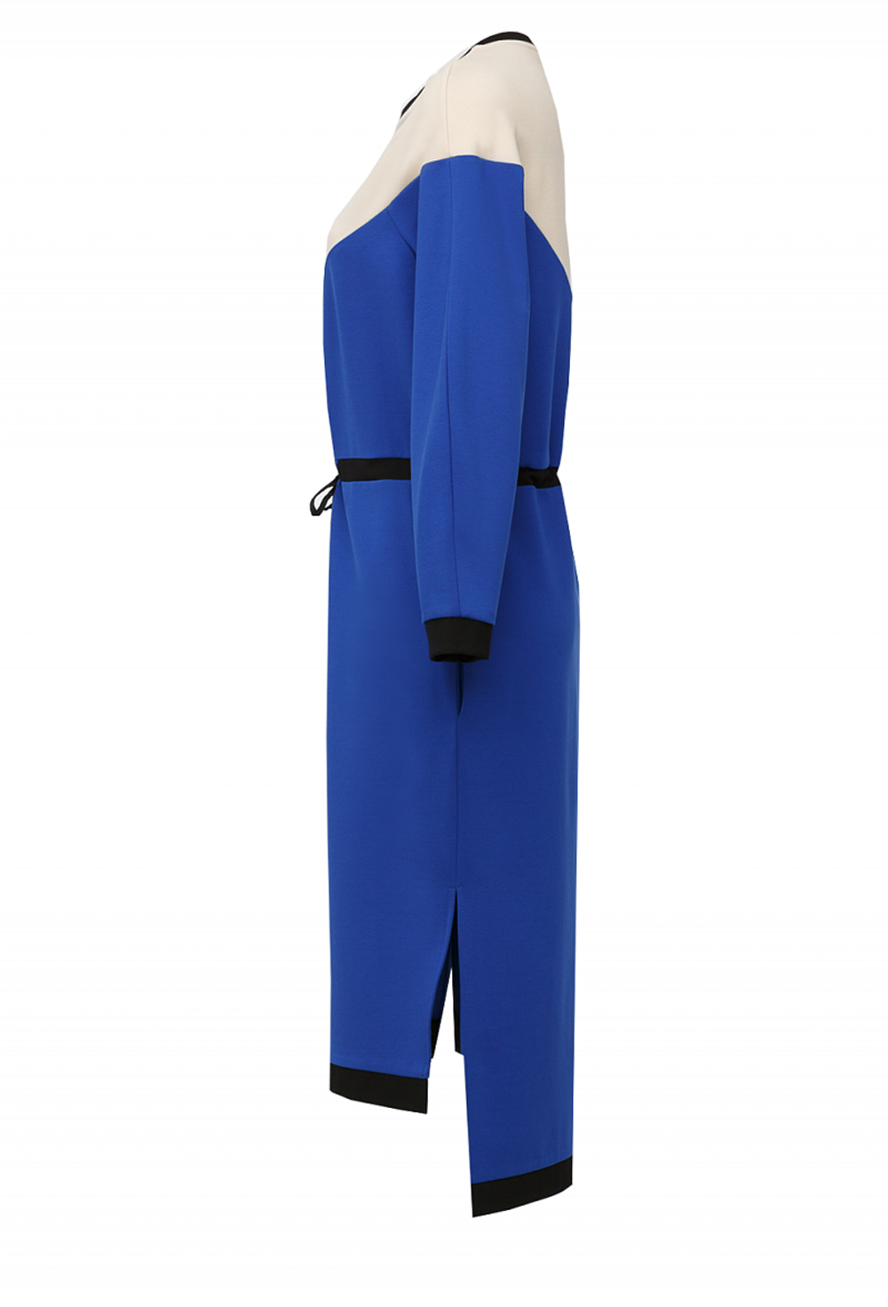 Платье-свитшот свободного кроя с карманами по бокам 24 -19FW