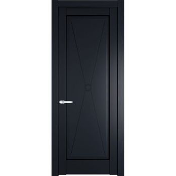 Межкомнатная дверь эмаль Profil Doors 1.1.1PM нэви блу глухая